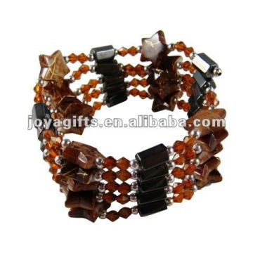 Magnetische Brown-Sternverpackung Armbänder u. Halskette 36 &quot;